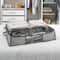 Simplify Heather Gray 2-in-1 Under The Bed Vacuum Storage Bag & Tote